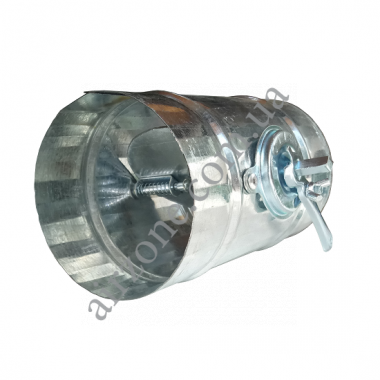 Дросель-клапан (заслінка) Ø150мм з оцинкованої сталі