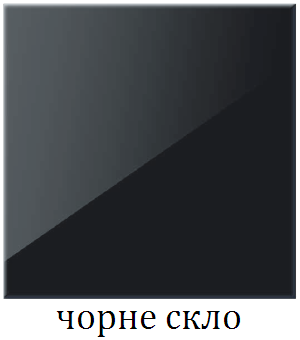 Plain 180 black glass - чорне скло